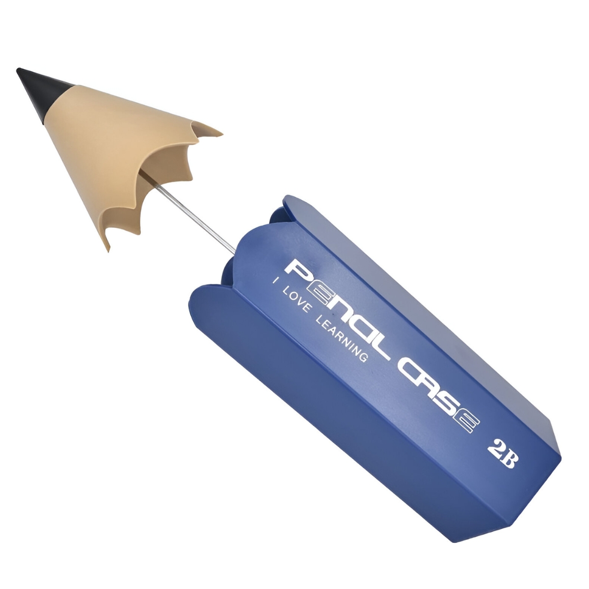 ORGANIZADOR DE ESCRITORIO MODELO LÁPIZ AZUL - 3