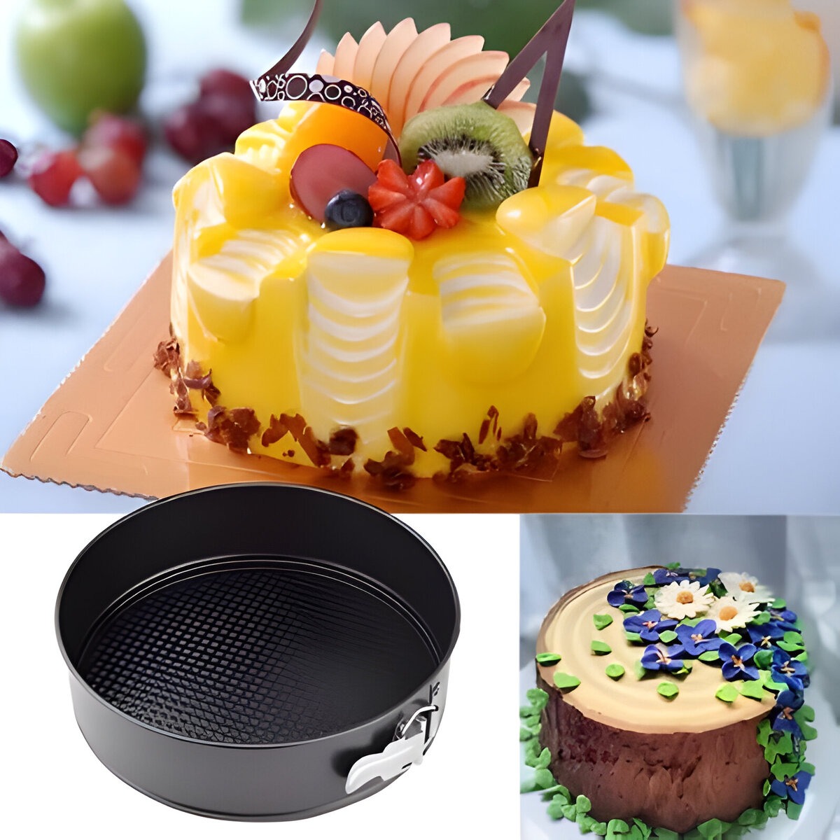 SET DE MOLDES DESMONTABLES DE 3 FORMAS PARA REPOSTERÍA - 2