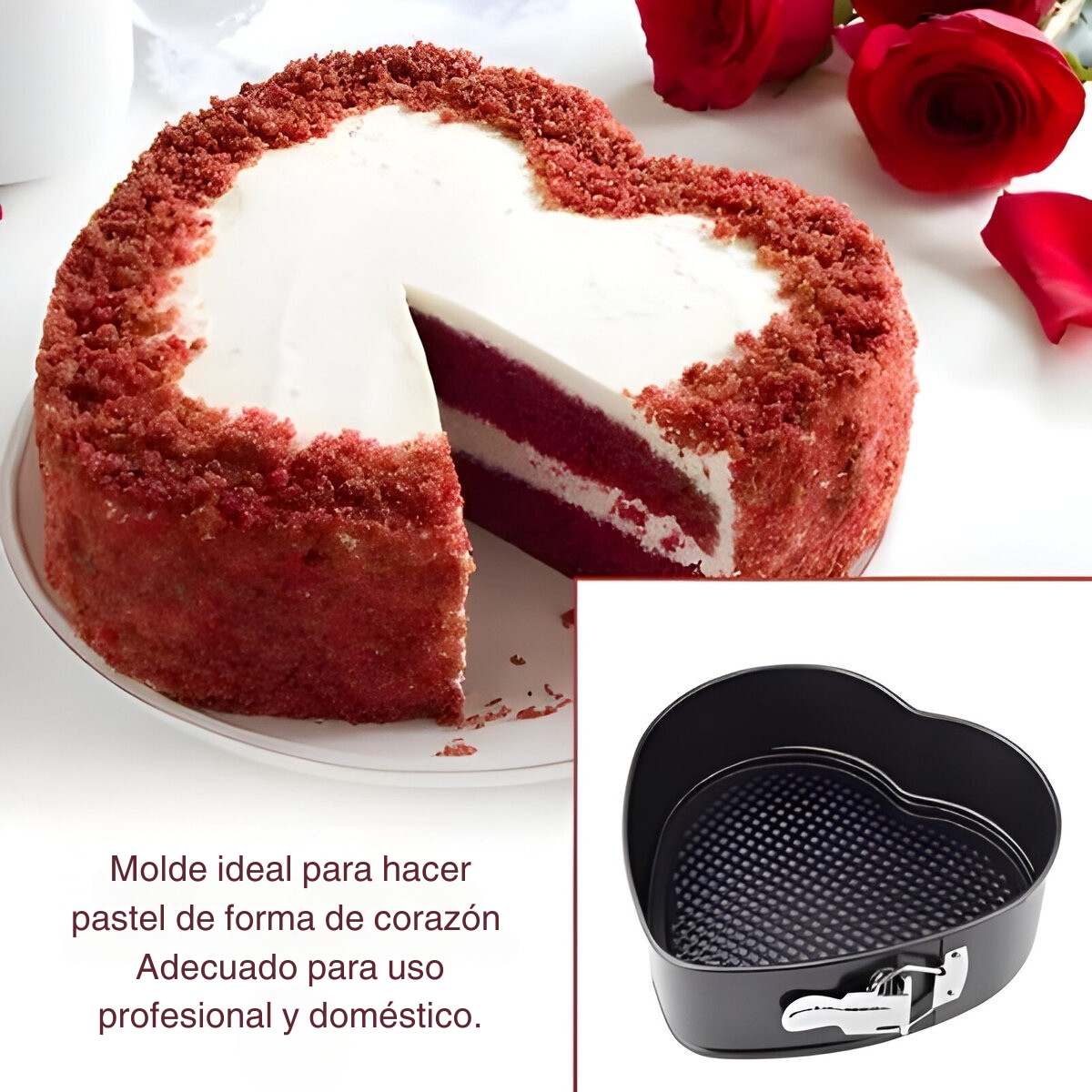 SET DE MOLDES DESMONTABLES DE 3 FORMAS PARA REPOSTERÍA - 4