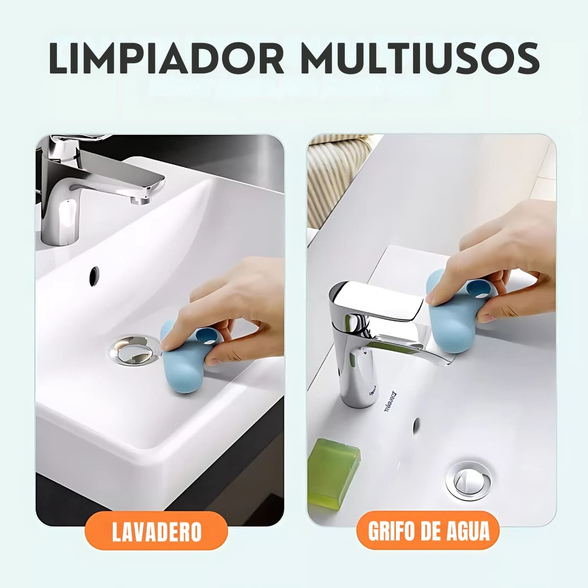 PACK DE 2 MINI LIMPIADORES DE ESPEJOS VIDRIOS - 5