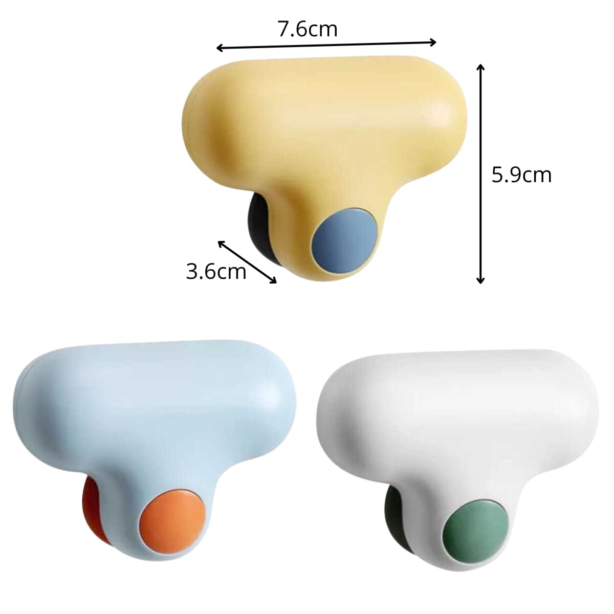 PACK DE 2 MINI LIMPIADORES DE ESPEJOS VIDRIOS - 8