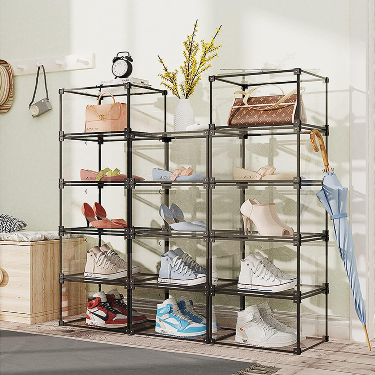 SET DE 4 CAJA ORGANIZADORA DE ZAPATOS, ZAPATILLAS SNEAKER BOX DELUXE 900 - 4