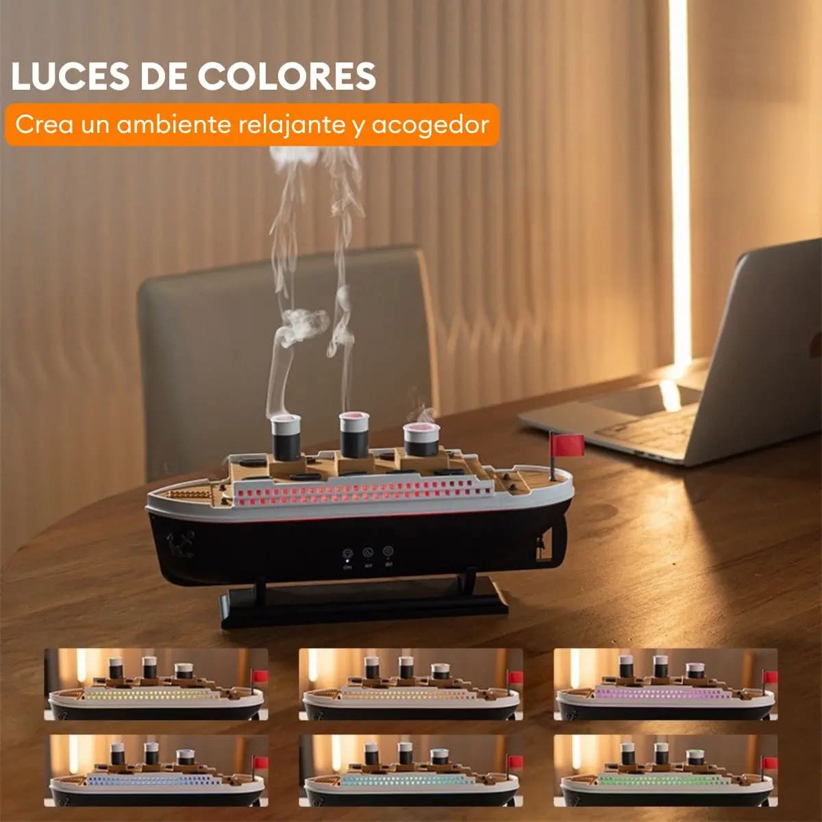 HUMIDIFICADOR MODELO TITANIC - 2