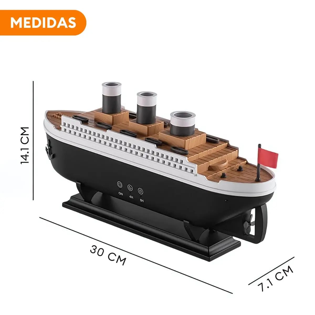 HUMIDIFICADOR MODELO TITANIC - 6