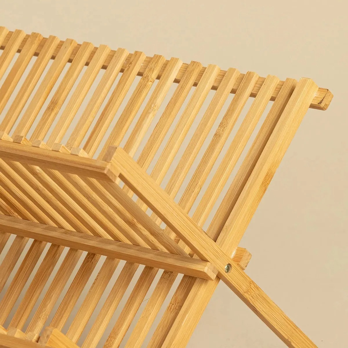 ESCURRIDOR ORGANIZADOR PARA PLATOS 2 NIVELES CON BAMBÚ TESSA - 7