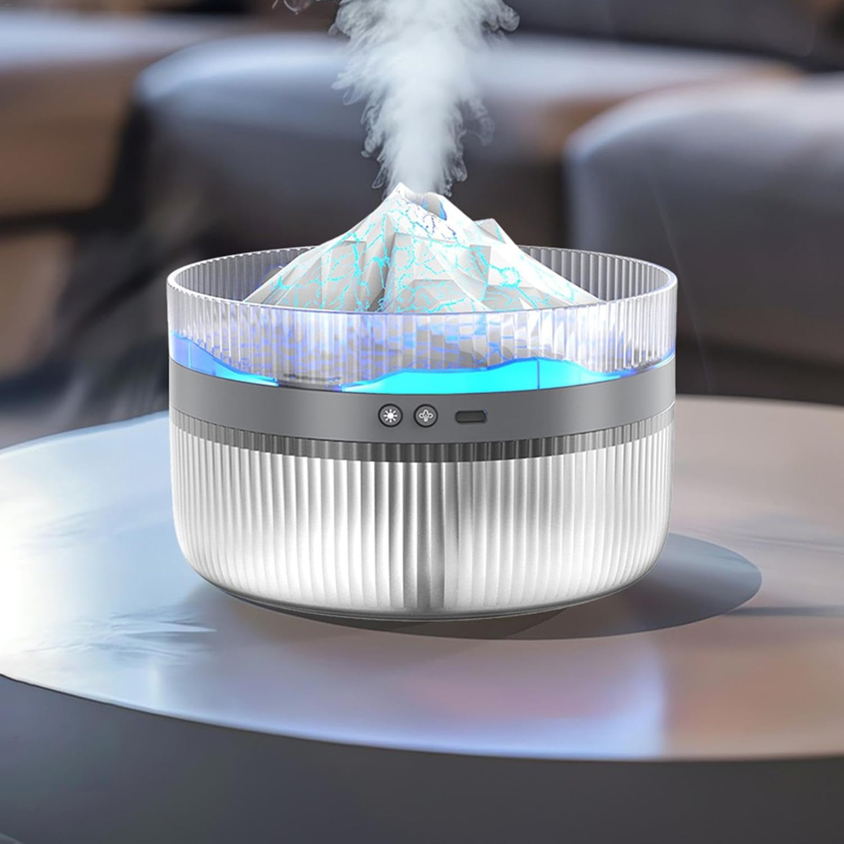 HUMIDIFICADOR DE AIRE MODELO VOLCÁN NEVADO MODELO K3 BLANCO - 2
