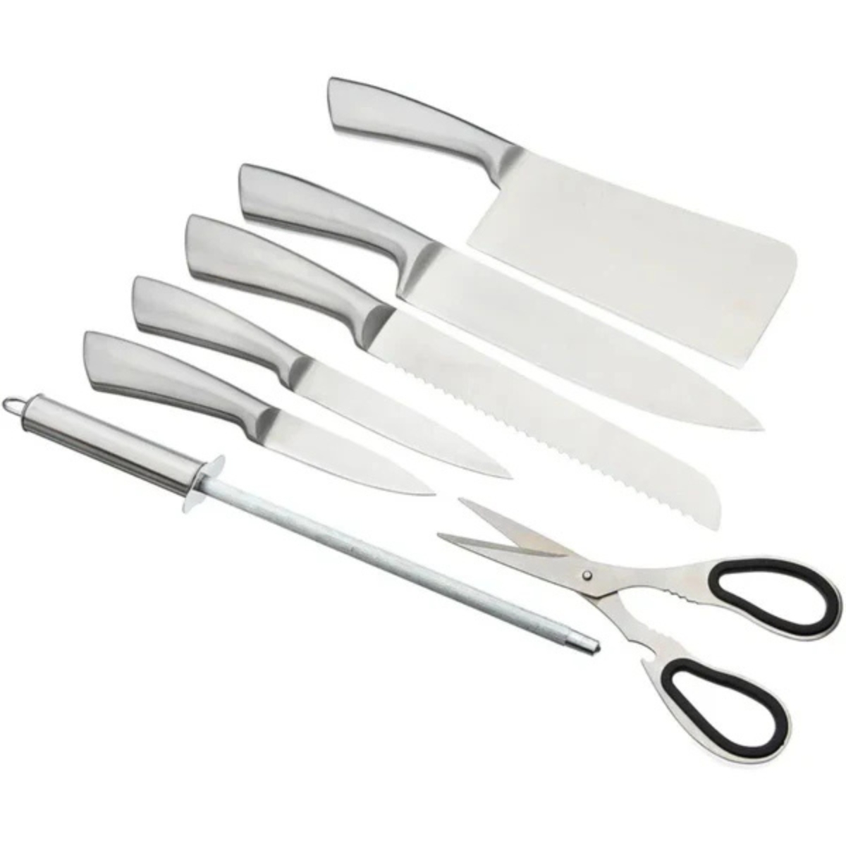 SET DE CUCHILLOS CON BASE GIRATORIA DE 8 PIEZAS BASS - 8