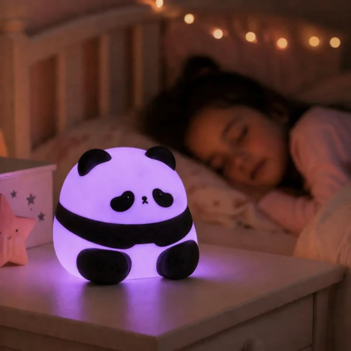 LÁMPARA DE SILICONA PANDA RECARGABLE YH312 - 3