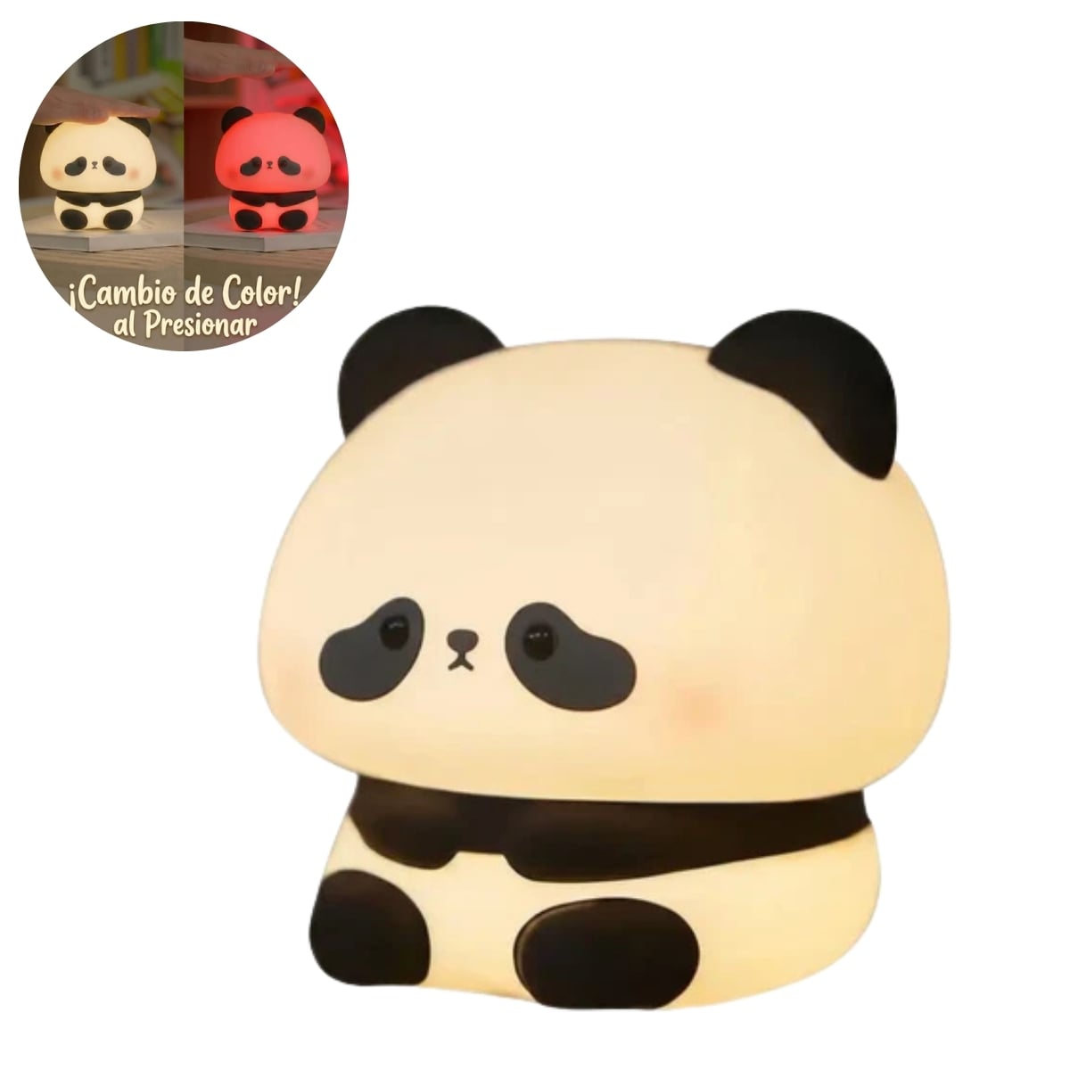 LÁMPARA DE SILICONA PANDA RECARGABLE YH307 - 1