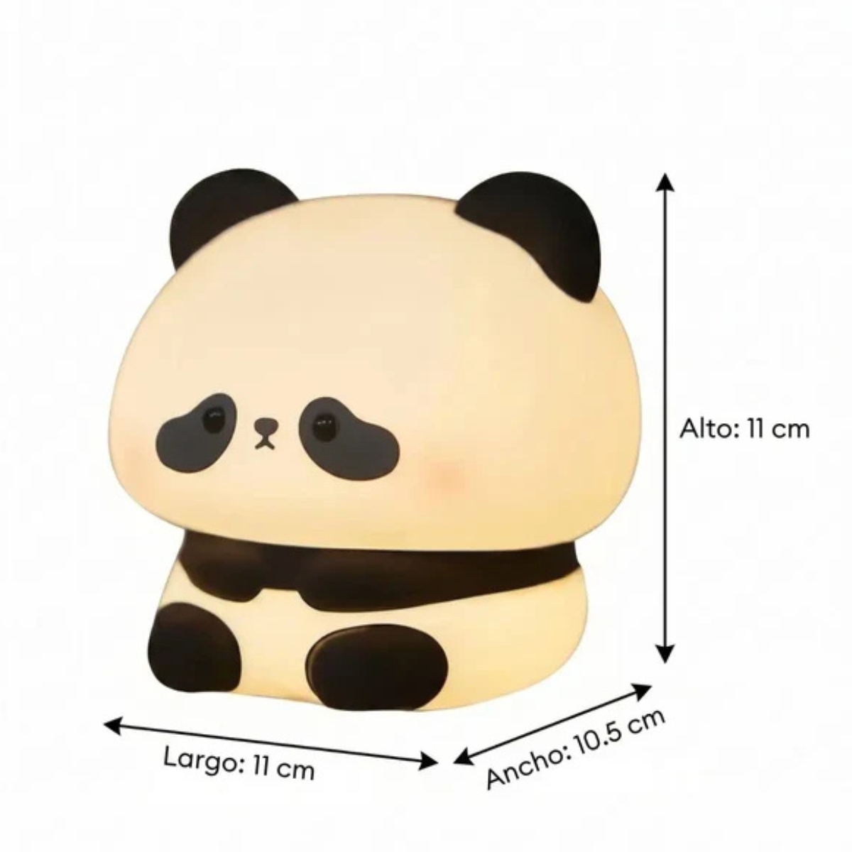 LÁMPARA DE SILICONA PANDA RECARGABLE YH307 - 7