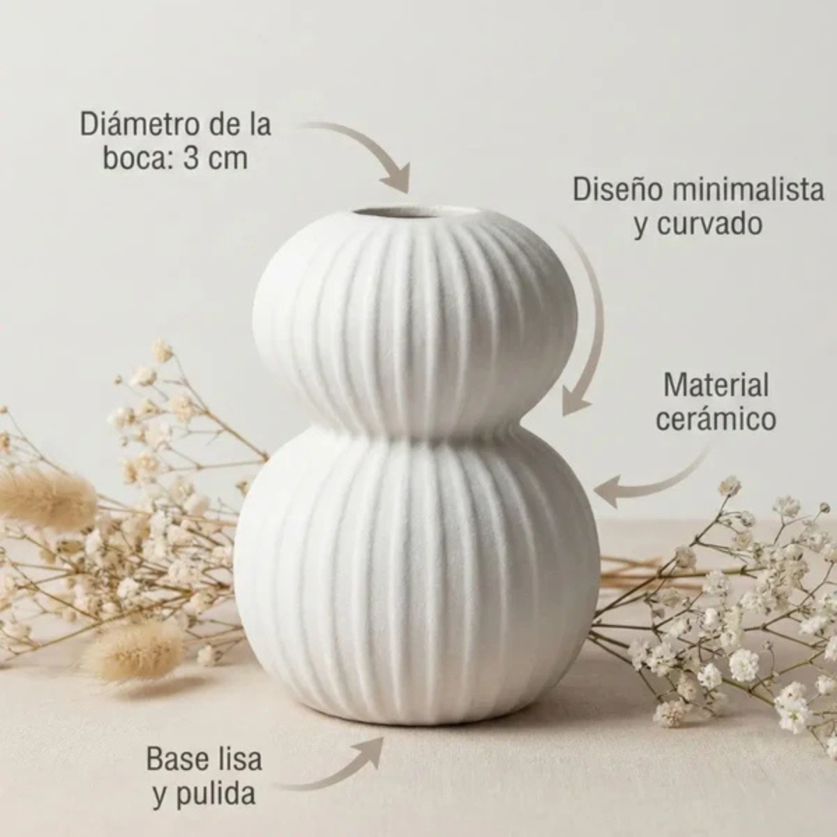 JARRÓN MODELO CALABAZA ERIS - 4