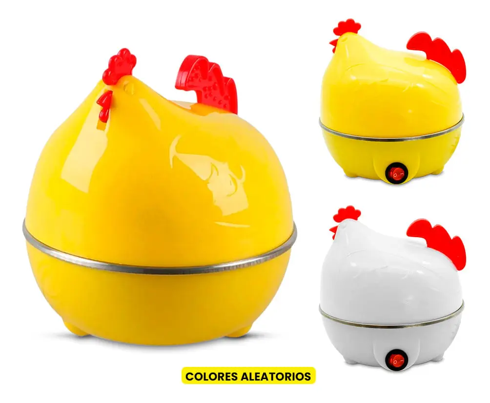 HERVIDORA ELÉCTRICA DE HUEVOS GALLINA COLOR ALEATORIO - 6
