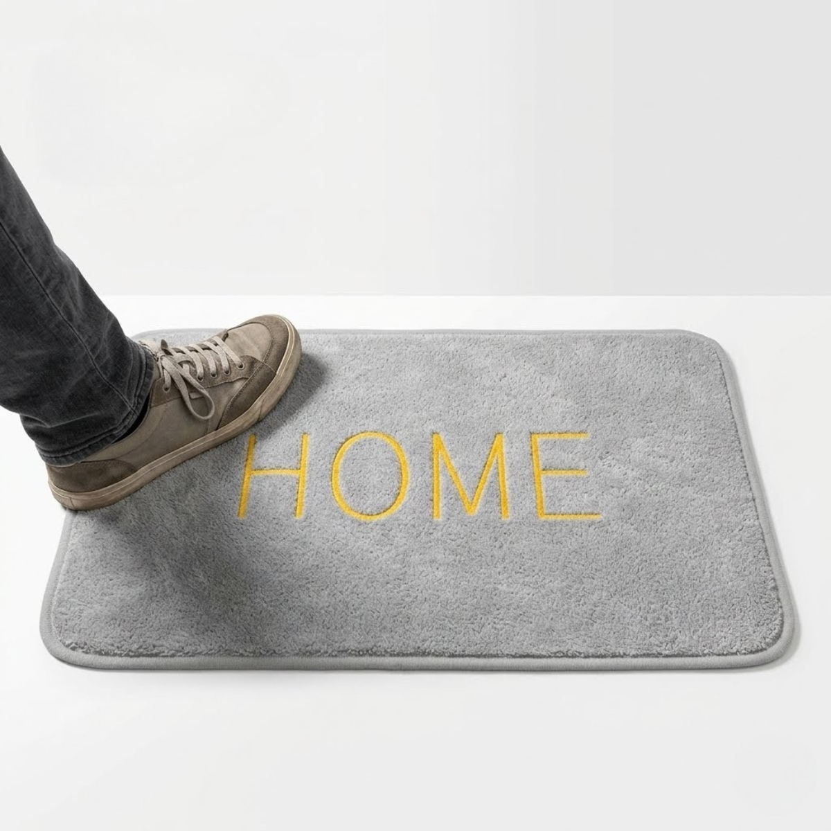 TAPETE ANTIDESLIZANTE HOME GRIS - 1