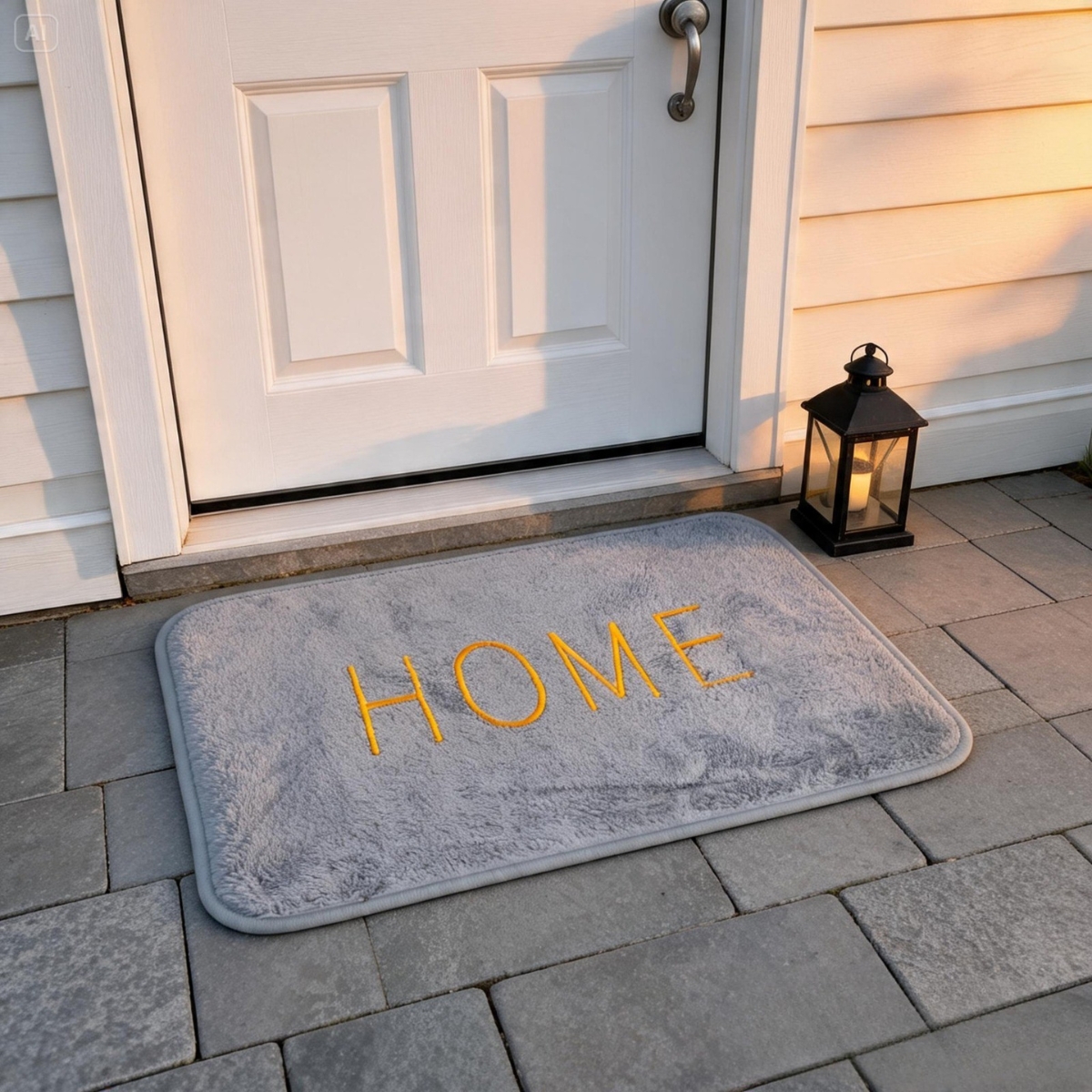 TAPETE ANTIDESLIZANTE HOME GRIS - 2