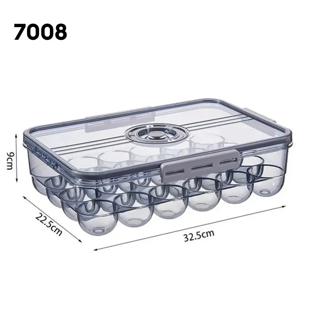 TÁPER HERMÉTICO DE CALIDAD PREMIUM TAMAÑO L - 7008 - 6