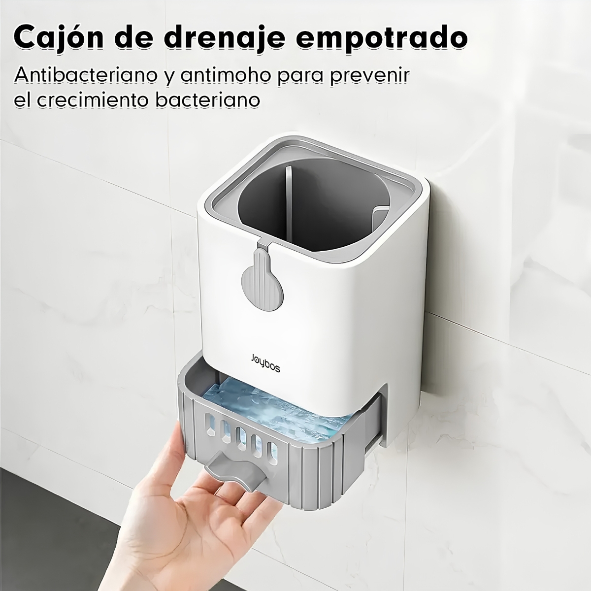 ESCOBILLA PARA INODORO KLIN CON CERDAS DE SILICONA - 4