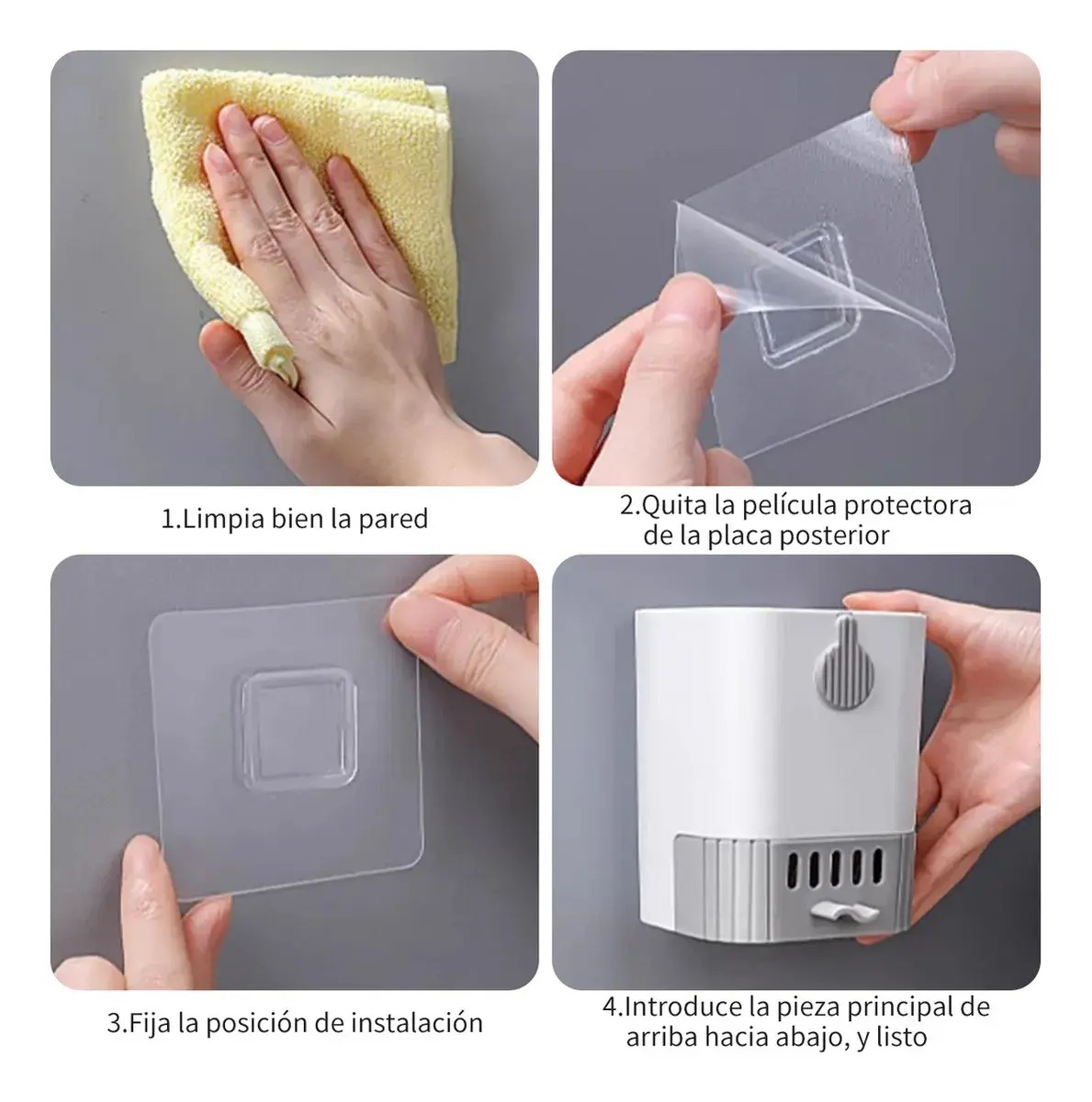 ESCOBILLA PARA INODORO KLIN CON CERDAS DE SILICONA - 8