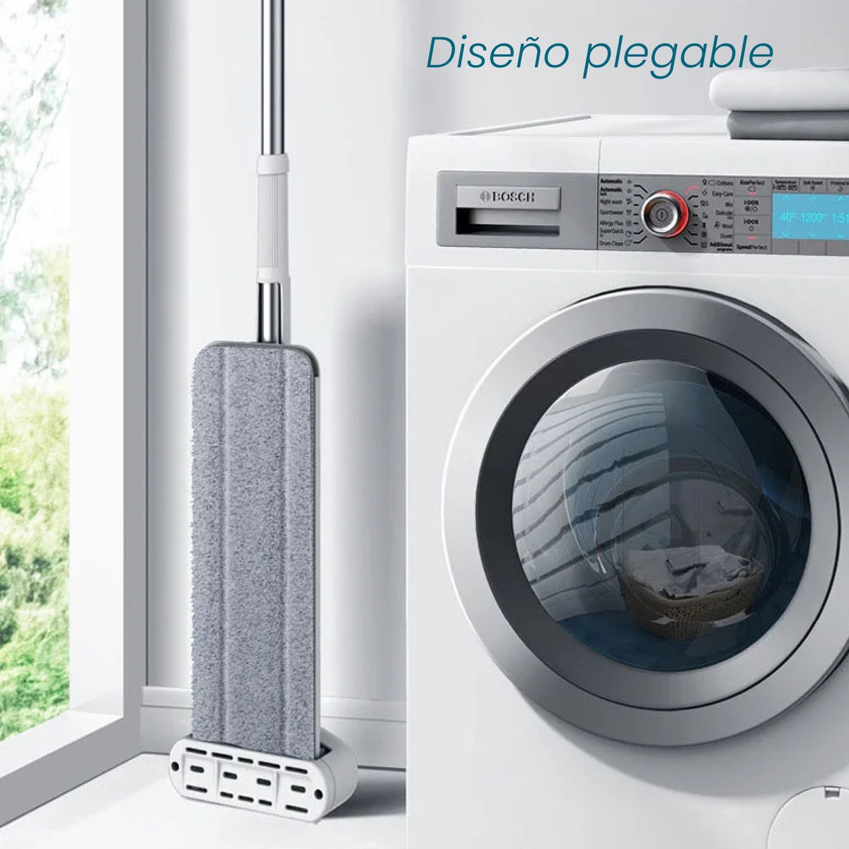 TRAPEADOR DE MOPA RETRÁCTIL MODELO DRY - 7