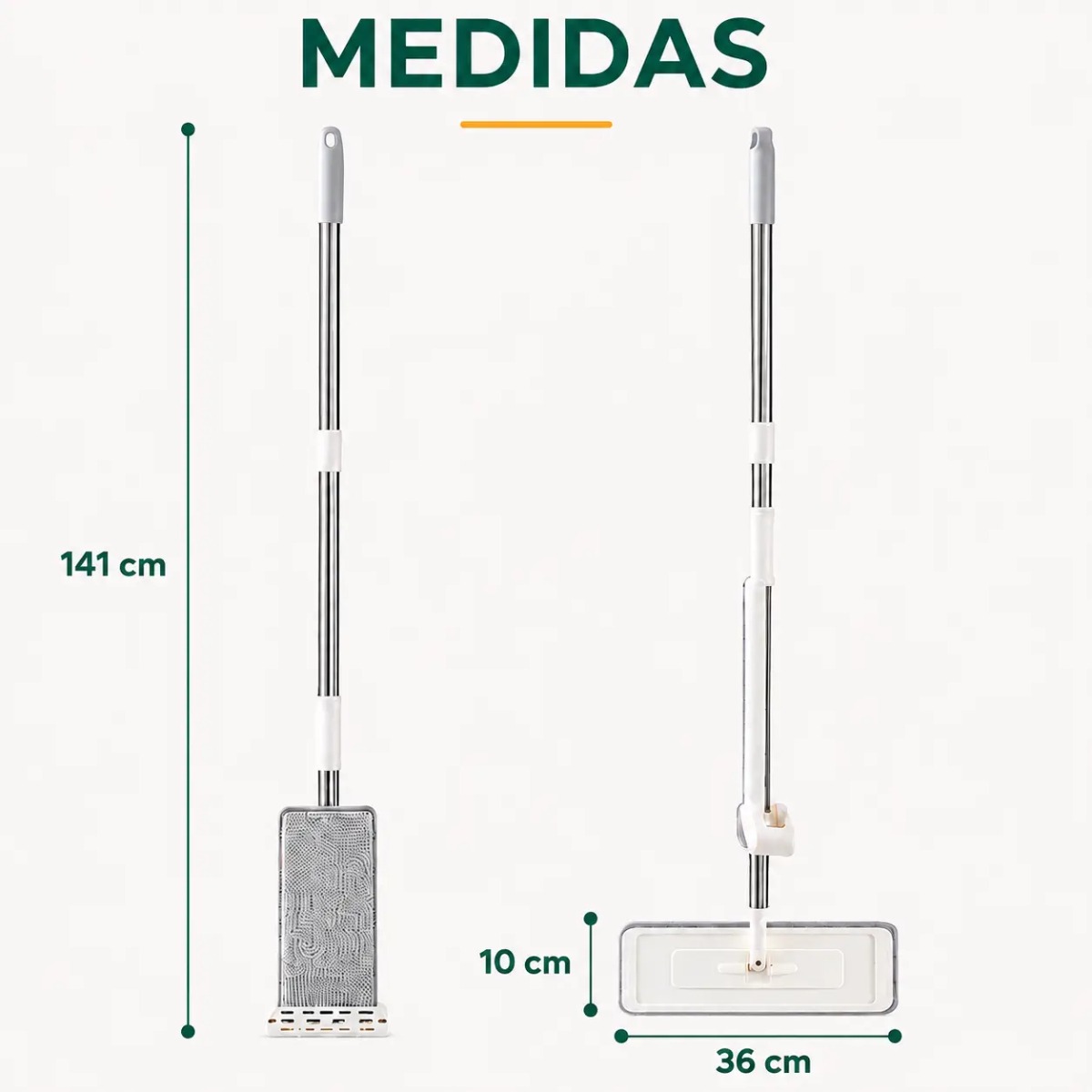 TRAPEADOR DE MOPA RETRÁCTIL MODELO DRY - 9