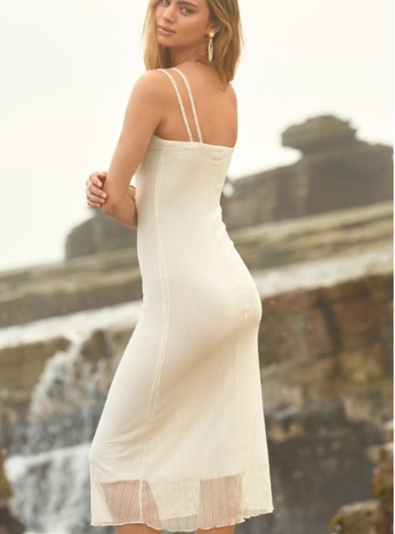 VESTIDO FIJI SWIM ISABELLA WHITE DRESS - 2