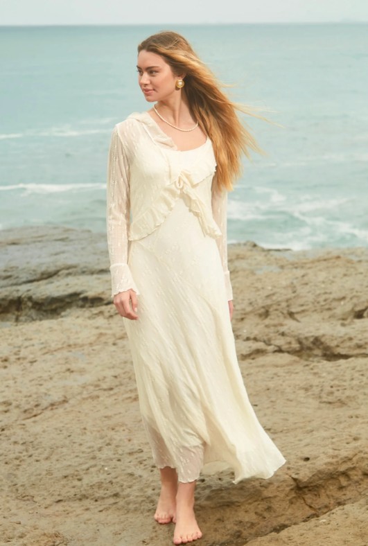 VESTIDO FIJI SWIM AMALFI EMBROIDERED SET - 1