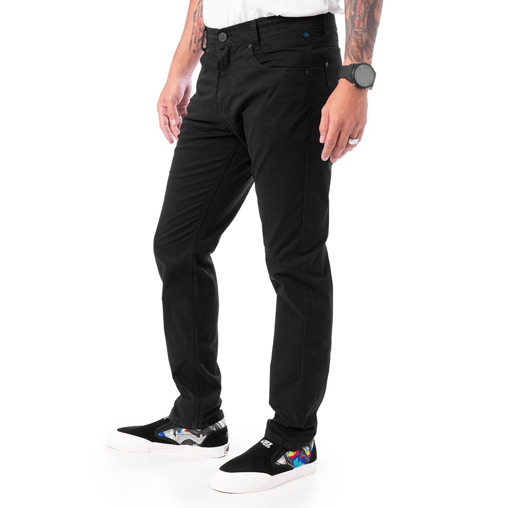 PANTALÓN SKINNY HOMBRE GZUCK LAST RIOT DRILL CLASICO STRETCH - 2