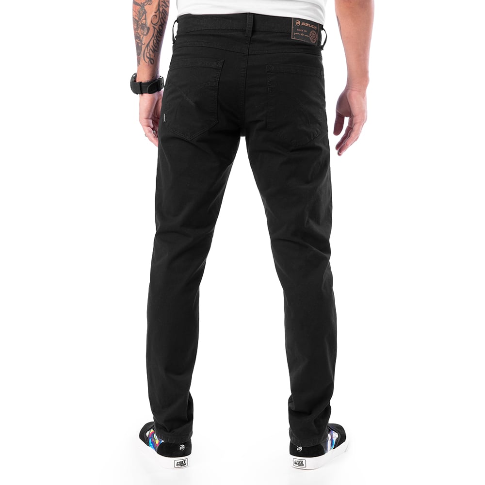 PANTALÓN SKINNY HOMBRE GZUCK LAST RIOT DRILL CLASICO STRETCH - 3