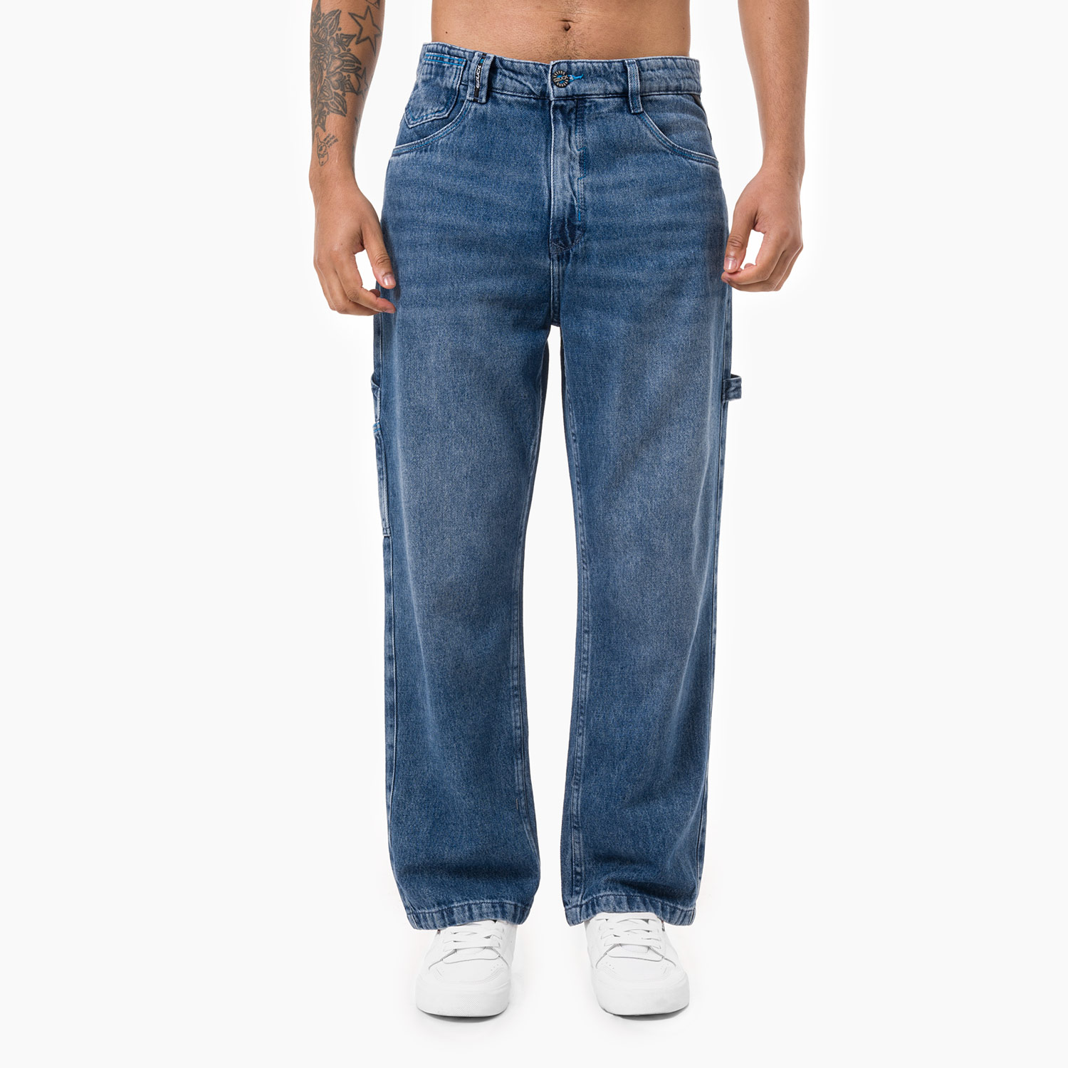 PANTALÓN HOMBRE GZUCK CELESTE CARZUCK DENIM - 1