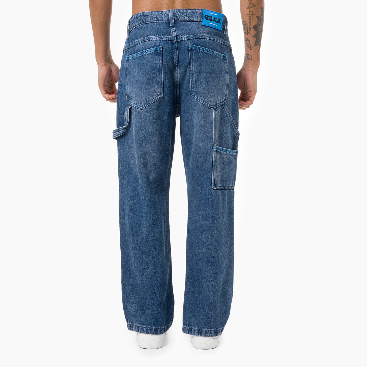 PANTALÓN HOMBRE GZUCK CELESTE CARZUCK DENIM - 3