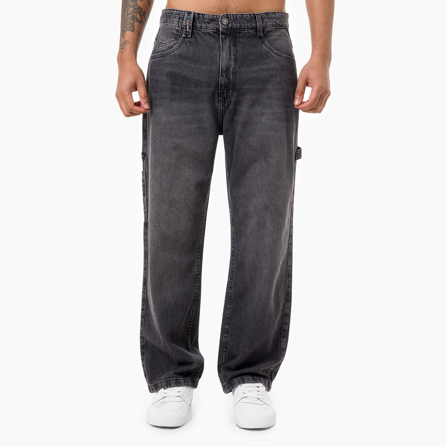 PANTALON HOMBRE GZUCK NEGRO CARZUCK DENIM - 1