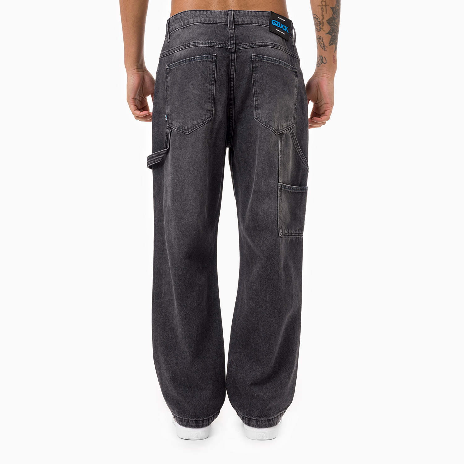 PANTALON HOMBRE GZUCK NEGRO CARZUCK DENIM - 3