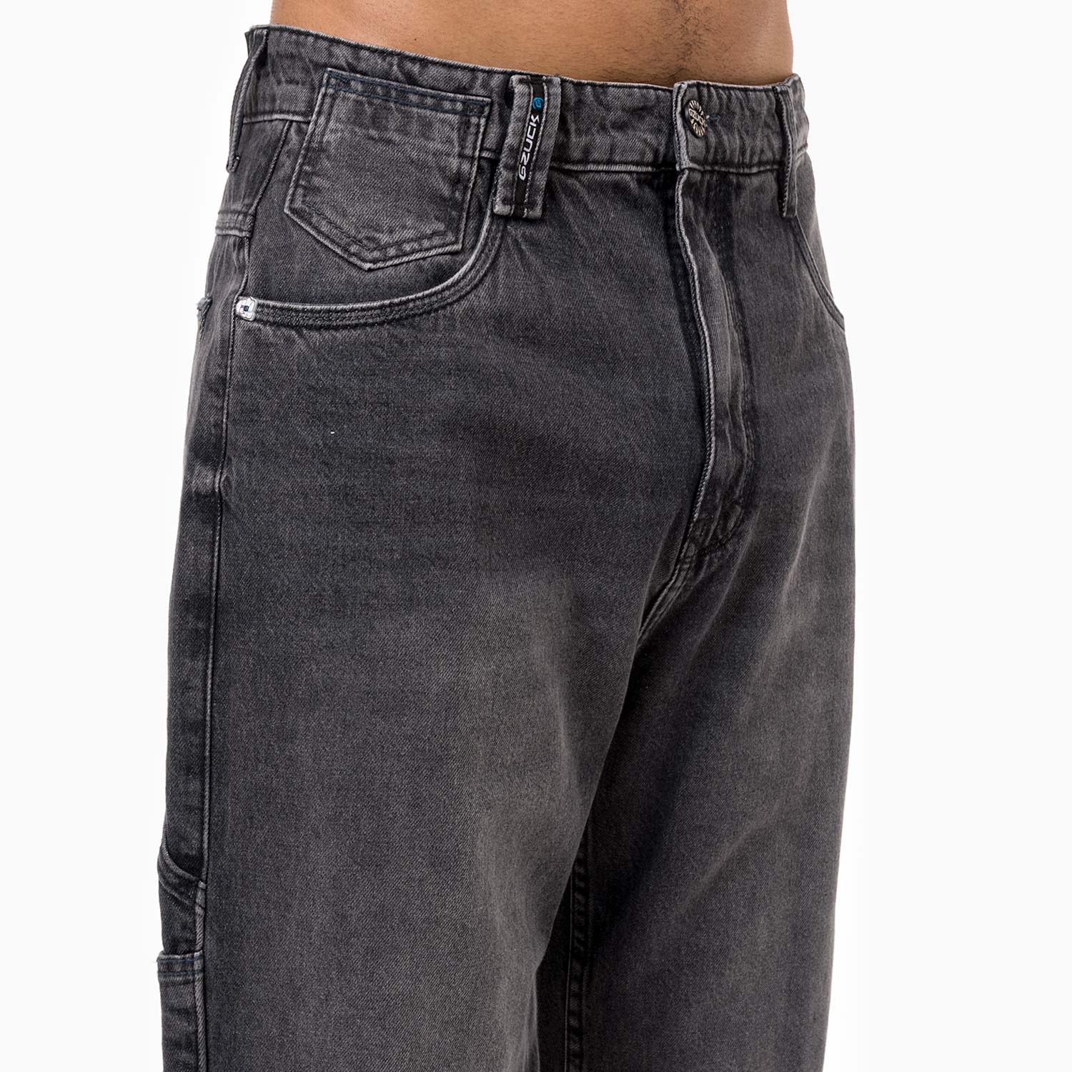 PANTALON HOMBRE GZUCK NEGRO CARZUCK DENIM - 4