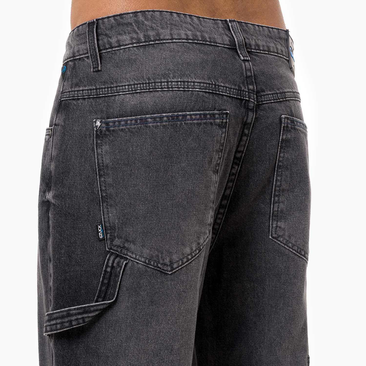 PANTALON HOMBRE GZUCK NEGRO CARZUCK DENIM - 5