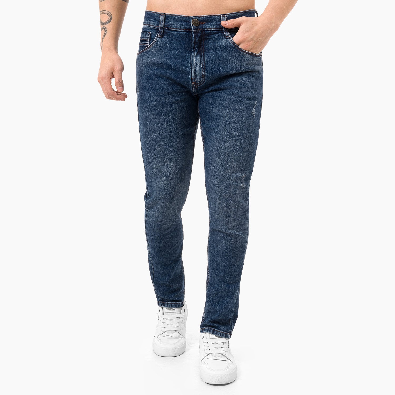 PANTALON HOMBRE GZUCK CELESTE UMKEY DENIM STRETCH - 1