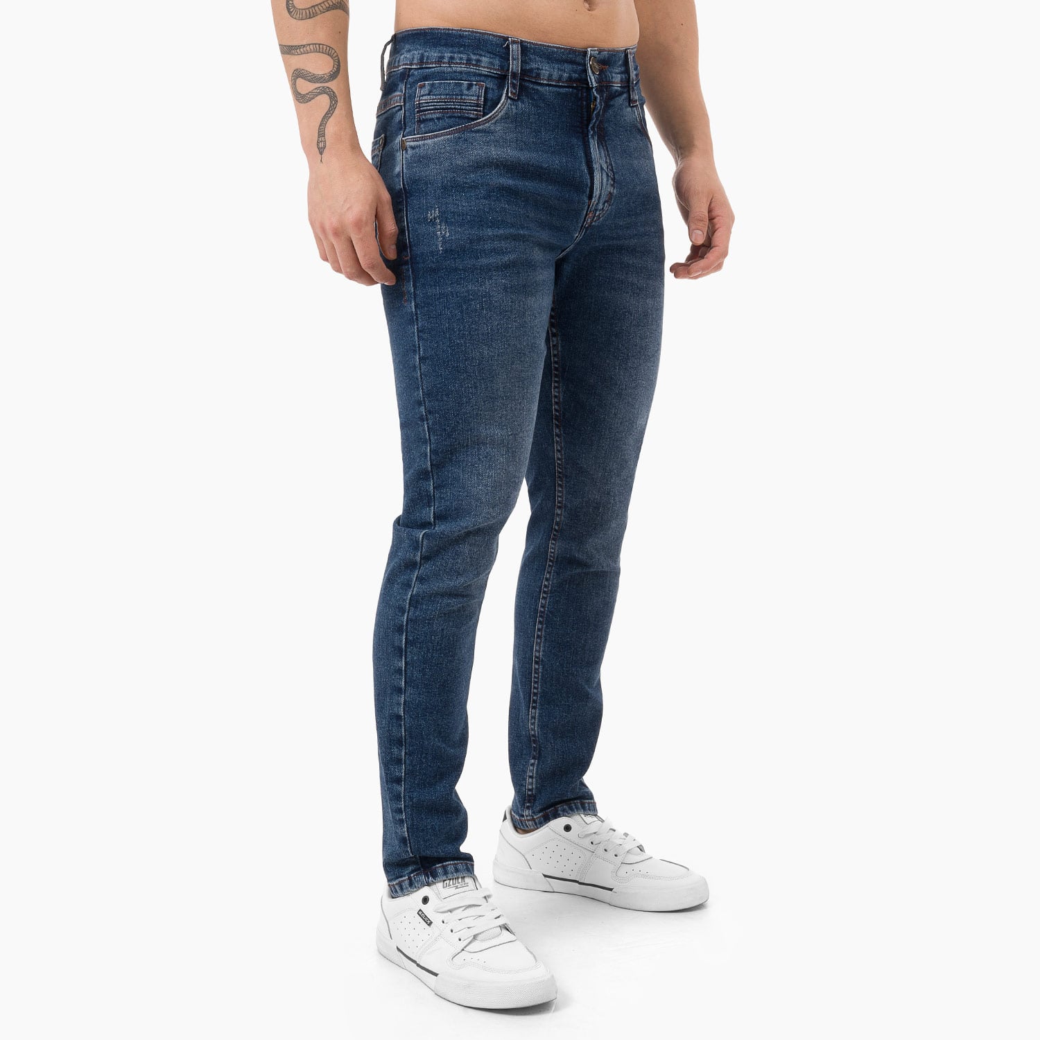 PANTALON HOMBRE GZUCK CELESTE UMKEY DENIM STRETCH - 2