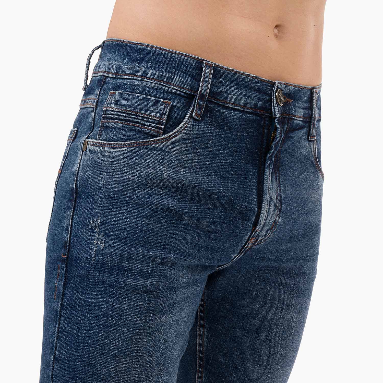 PANTALON HOMBRE GZUCK CELESTE UMKEY DENIM STRETCH - 4