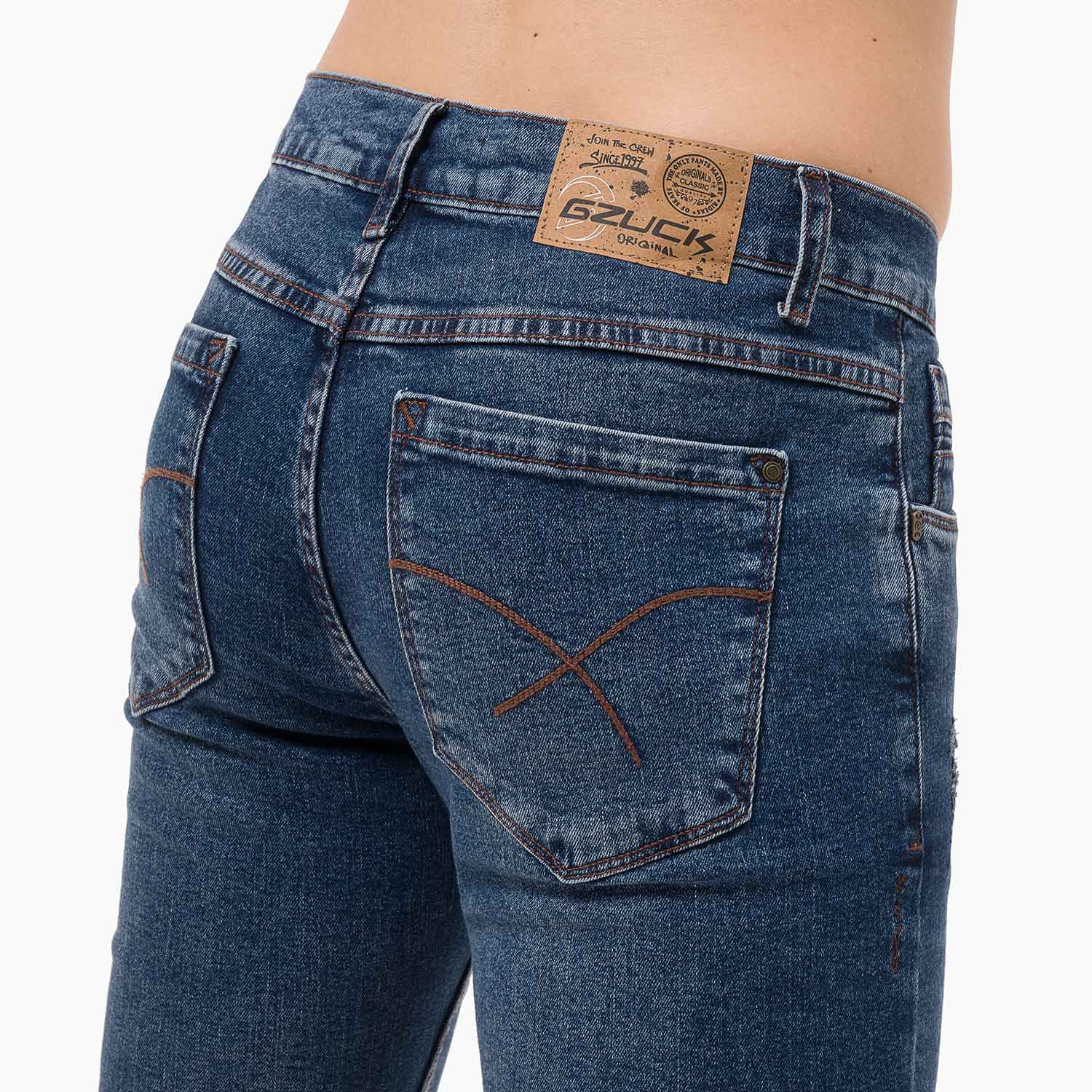 PANTALON HOMBRE GZUCK CELESTE UMKEY DENIM STRETCH - 5