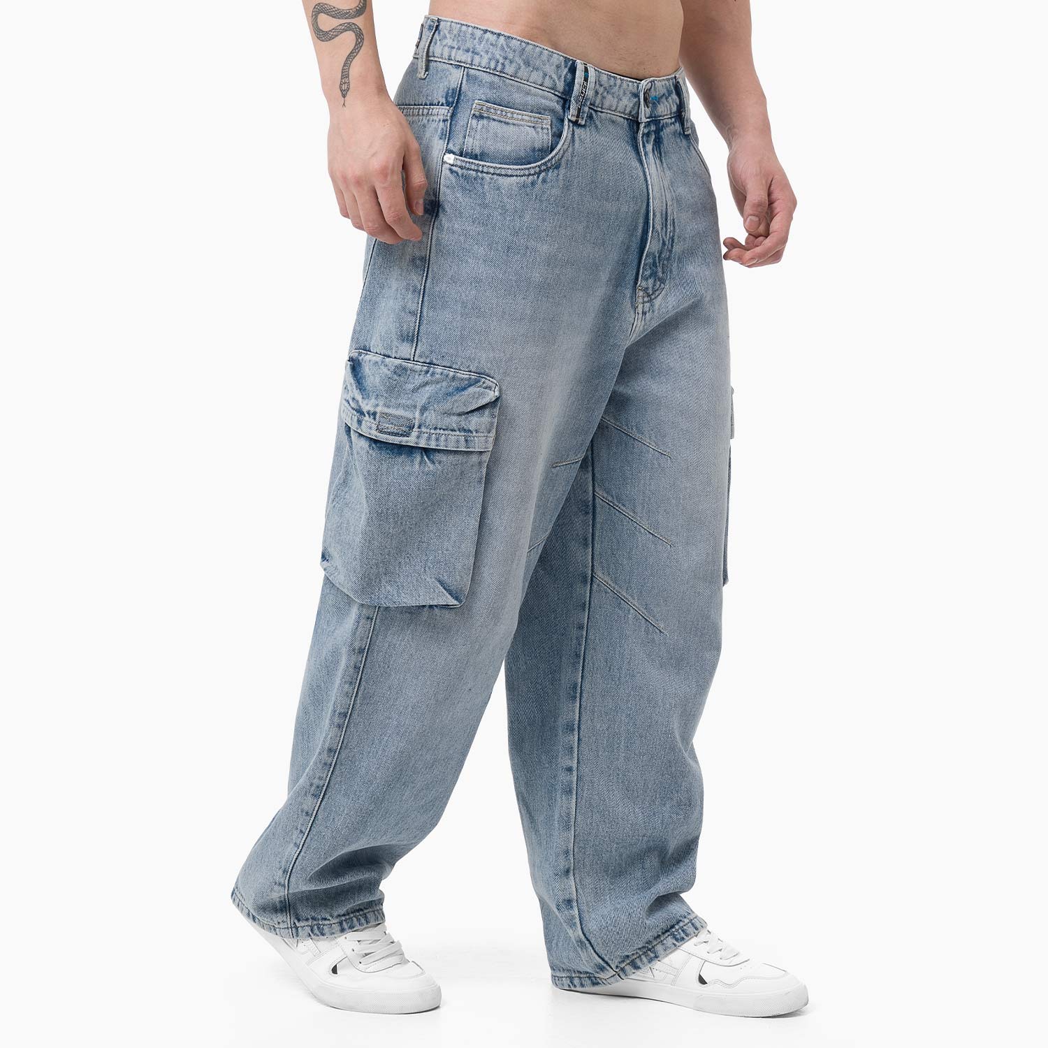CARGO DENIM HOMBRE SKLATX - 2