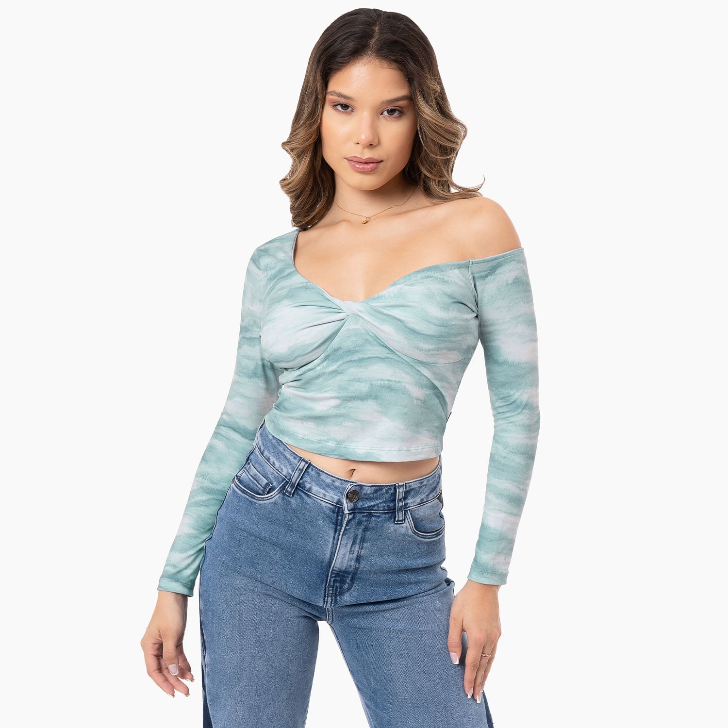 POLO MUJER GZUCK MULTICOLOR JERSEY FULL LYCRA AILENA - 1