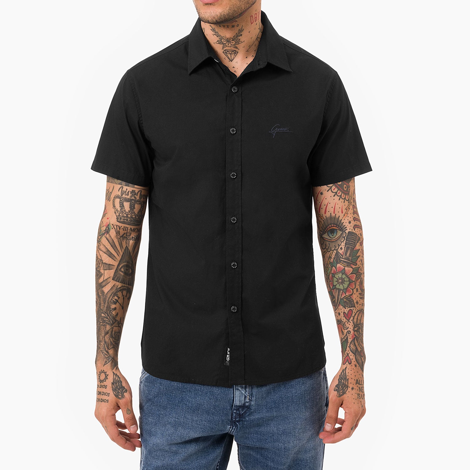 CAMISA POPELINA STRETCH HOMBRE GREXON - 1