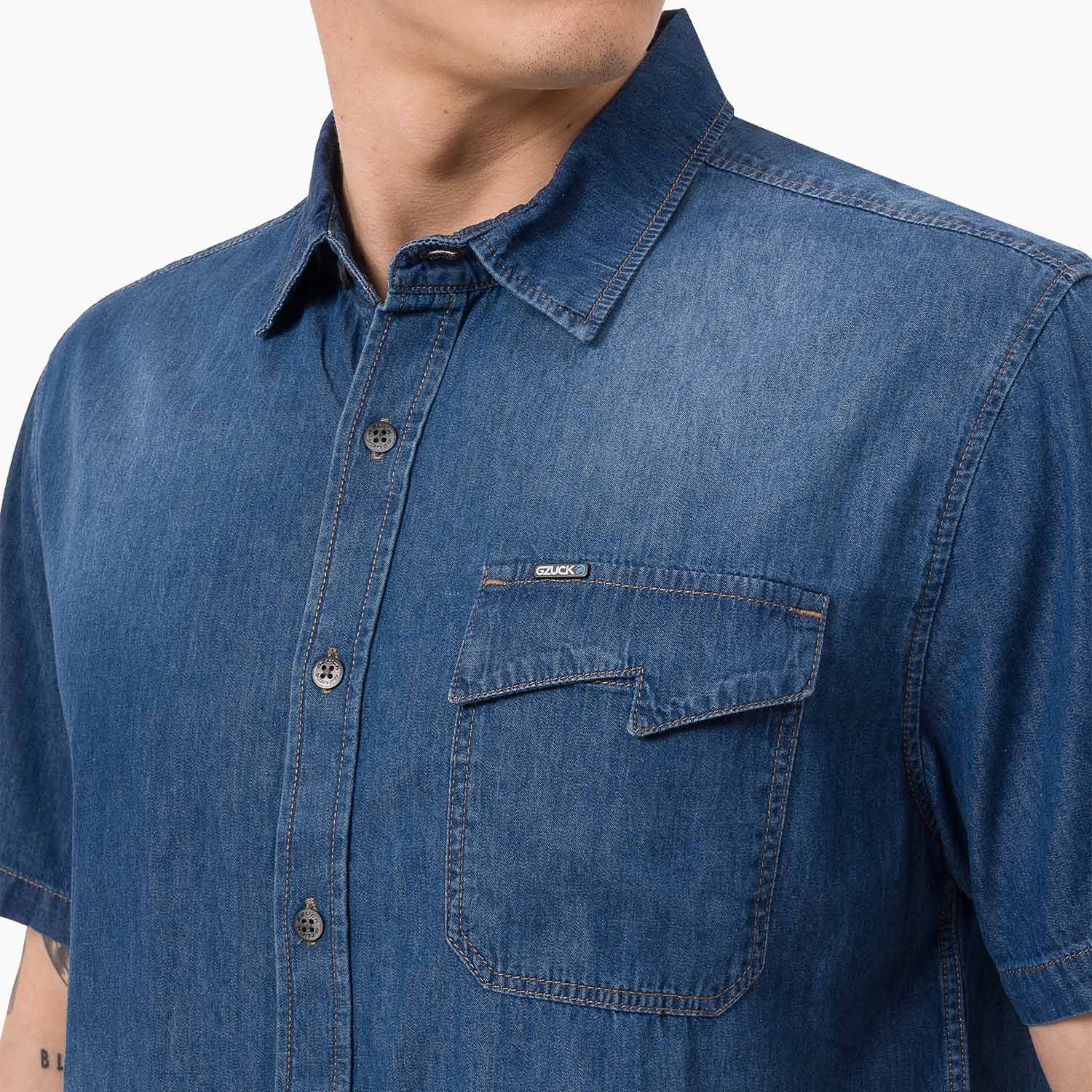 CAMISA DENIM HOMBRE DAWSOM - 3