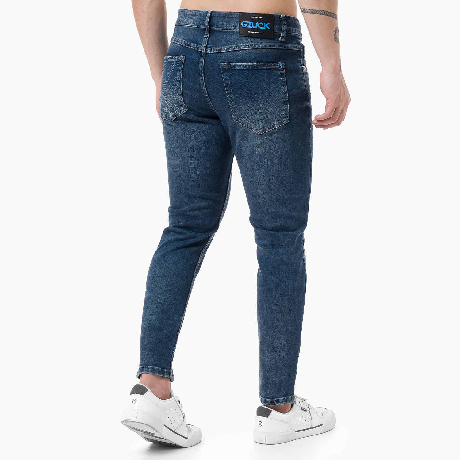 PANTALON DENIM STRETCH HOMBRE GJ - SERIE 201 - 3