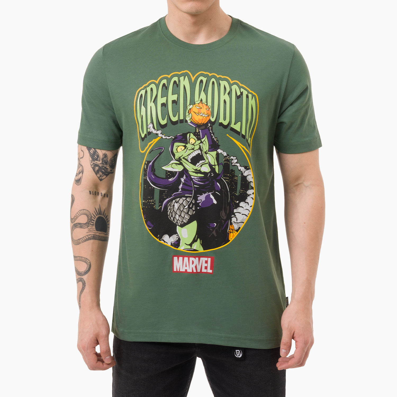 POLOS JERSEY HOMBRE GREENX-MARVEL - 1