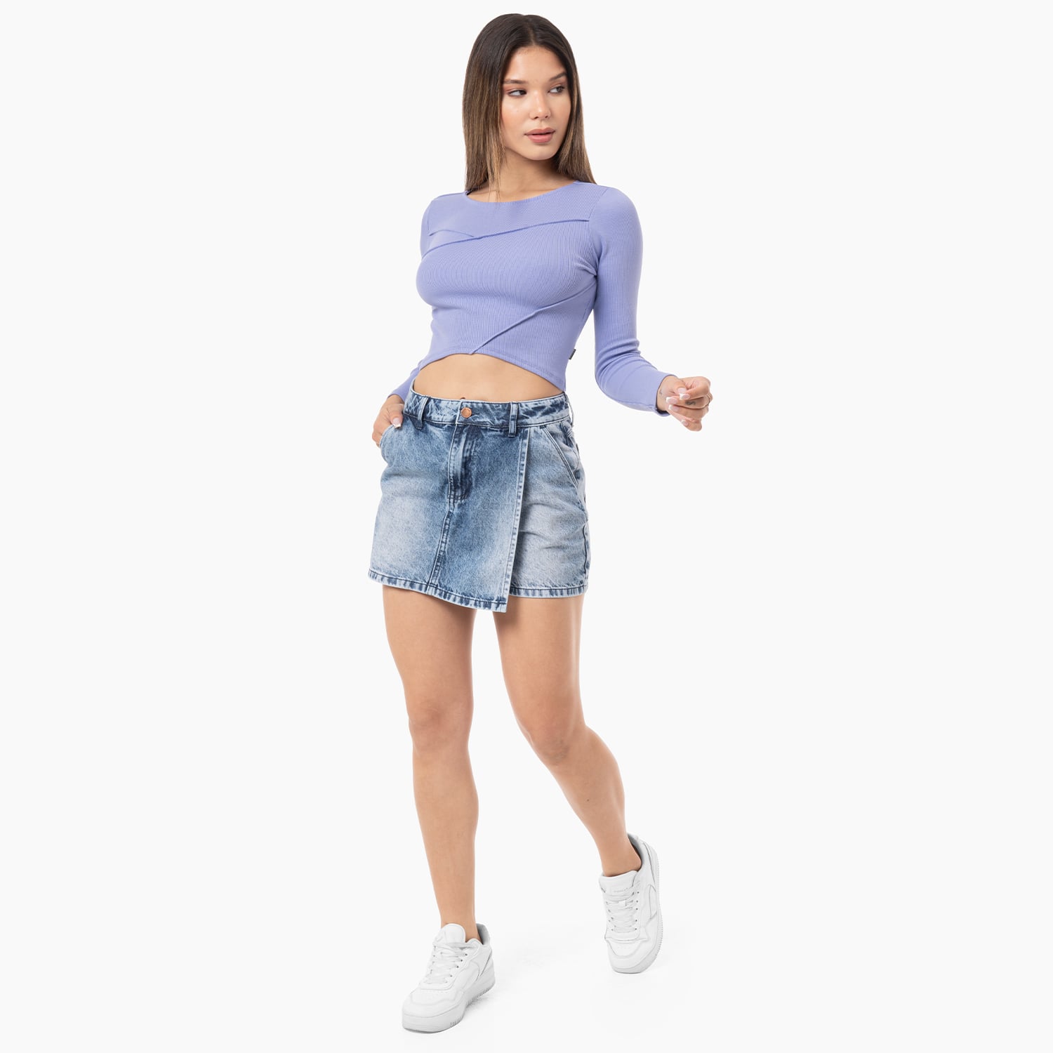 MINI SHOR DENIM MUJER HAZANA - 1