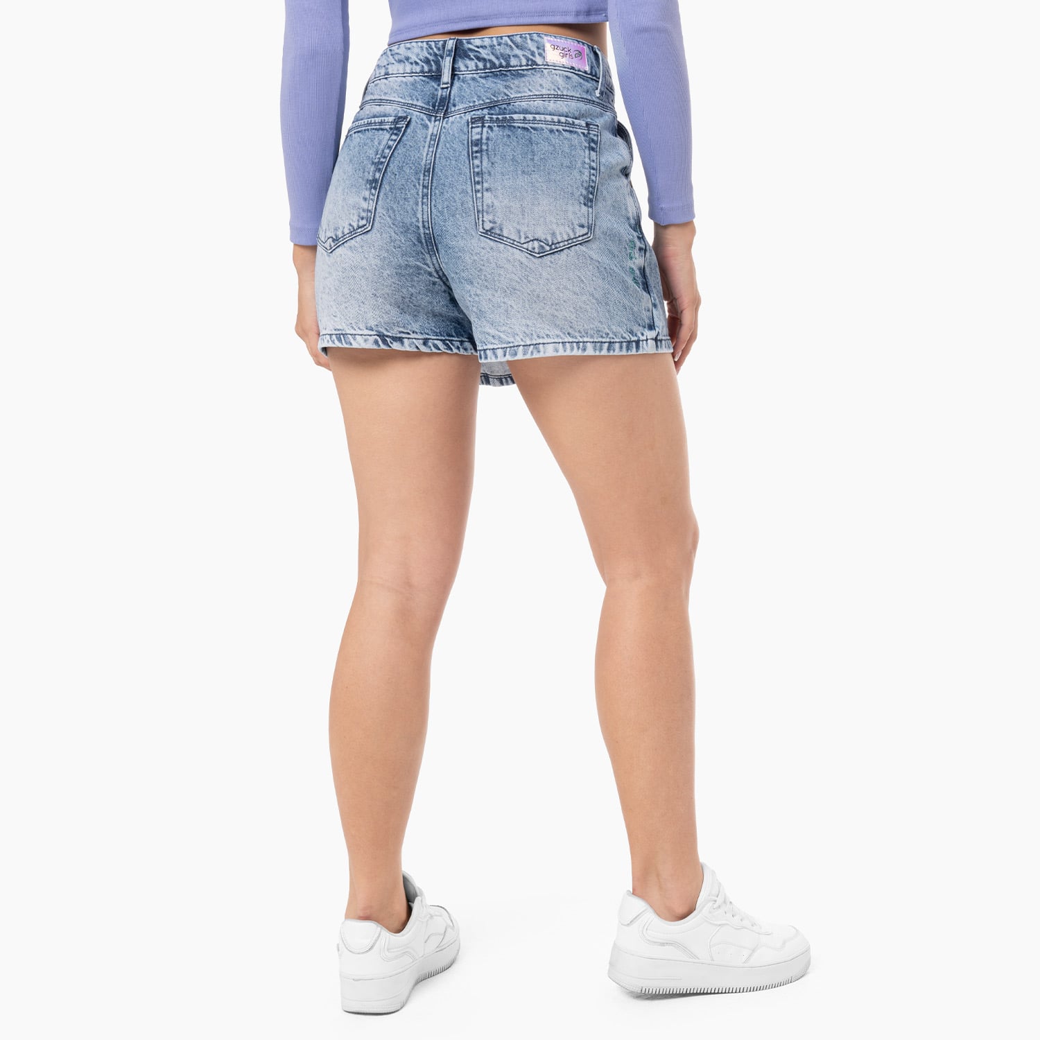 MINI SHOR DENIM MUJER HAZANA - 4