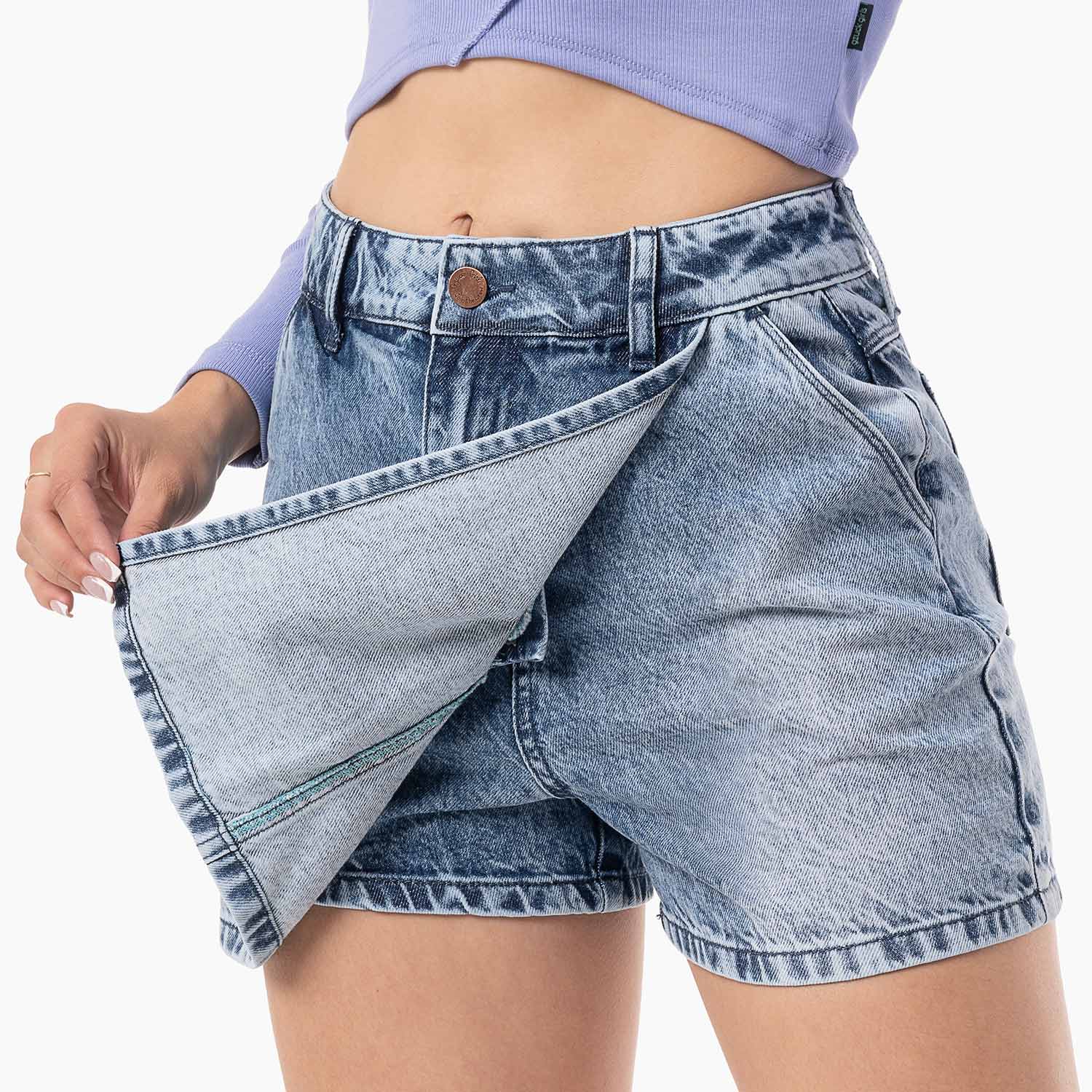 MINI SHOR DENIM MUJER HAZANA - 5