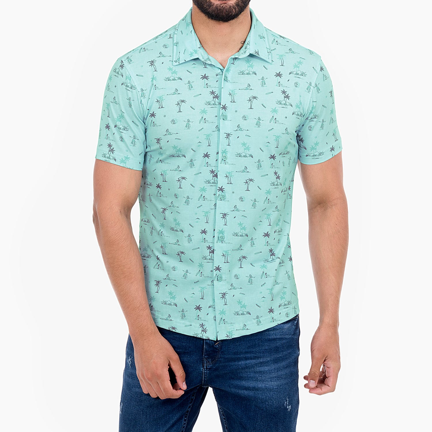 CAMISA JERSEY FULL LYCRA HOMBRE GZUCK KABOT - 1