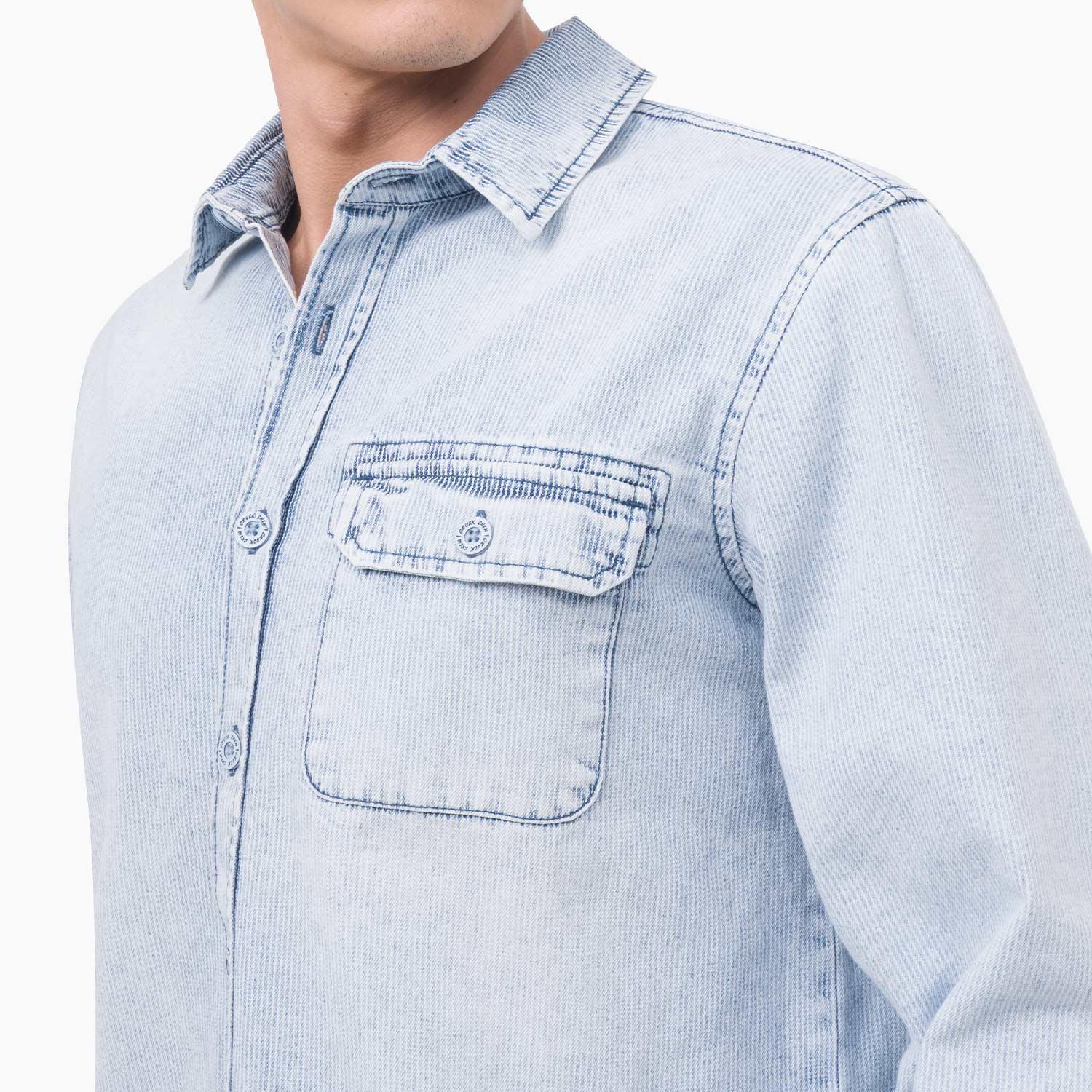 CAMISA DENIM HOMBRE GZUCK LINX - 2