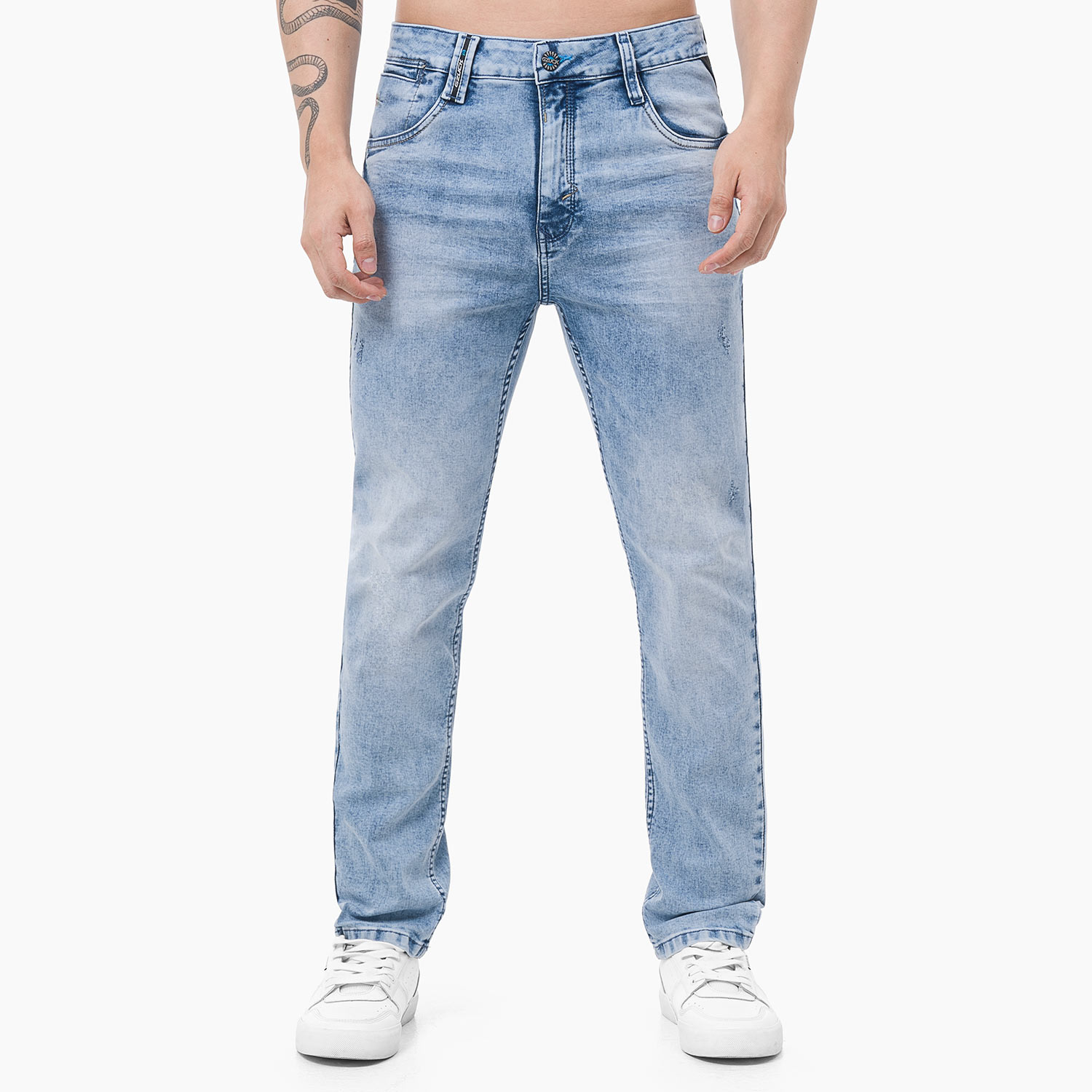 JEANS DENIM STRETCH HOMBRE GZUCK GJ SERIE -213 - 1