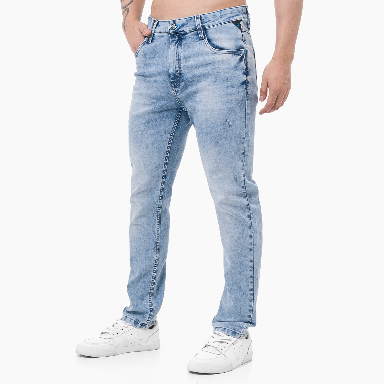 JEANS DENIM STRETCH HOMBRE GZUCK GJ SERIE -213 - 2